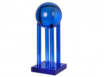 AK.JD0143 BLUE KRSTAL KRE BYK 10*10*25 CM